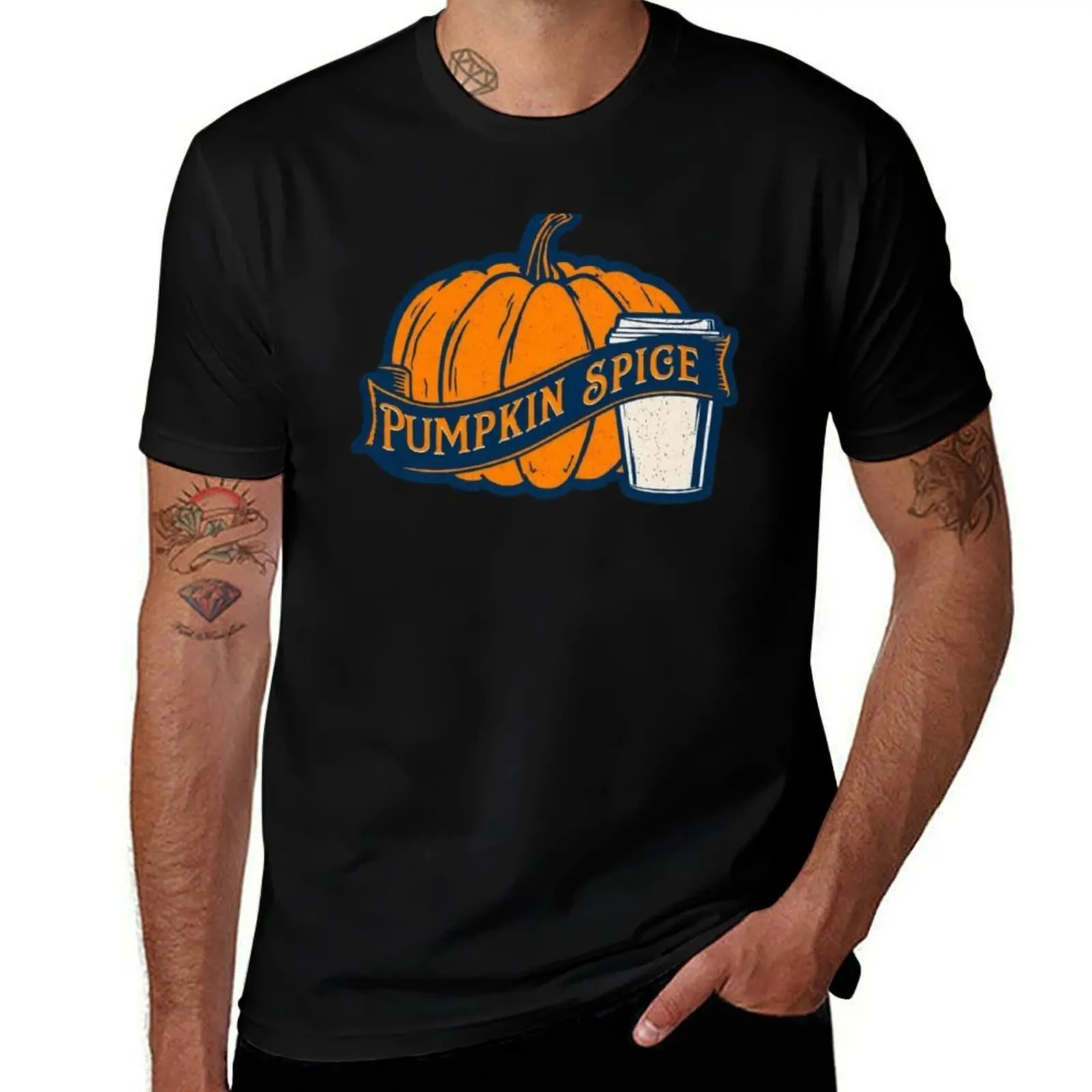 

Vintage Pumpkin Spice T-Shirt Louboutins oversized t shirt blue lock quick drying t shirts men