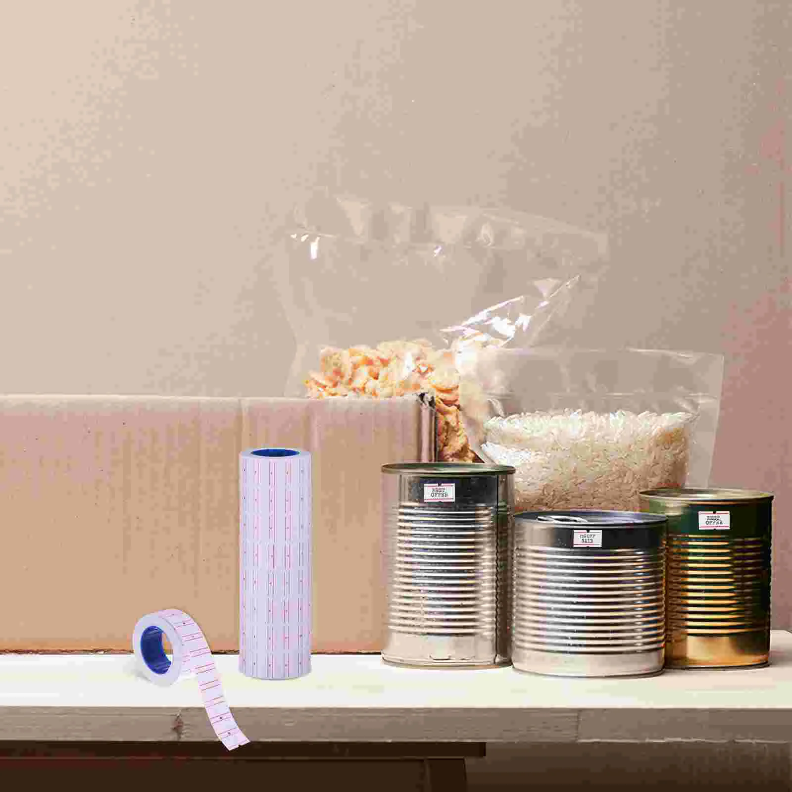 10-rolkowe papierowe kodery do rozczesywania naklejki z cenami metka z ceną etykiety do znakowania biżuterii etykiety do etykieciarki markerowej sprzedaż detaliczna