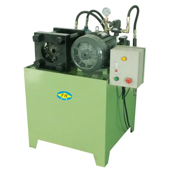 Hydraulic copper pipe shrinking machine