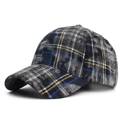 Lattice Washed Cotton Baseball Cap Men Women Vintage Dad Hat Adjustable Trucker Style Low Profile