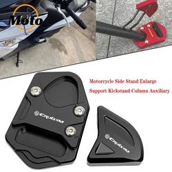 For SYM CRUISYM 125i 250i 300i ALPHA 300 2023 Motorcycle CNC Accessories Side Stand Enlarge & Support Kickstand Column auxiliar
