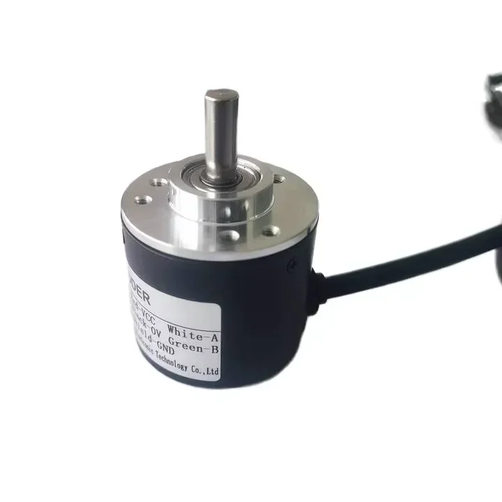 New Incremental Rotary Encoder 3806-600BM-G5-24C  2-phase 600ppr diameter 38mm shaft 6mm Optical encoder