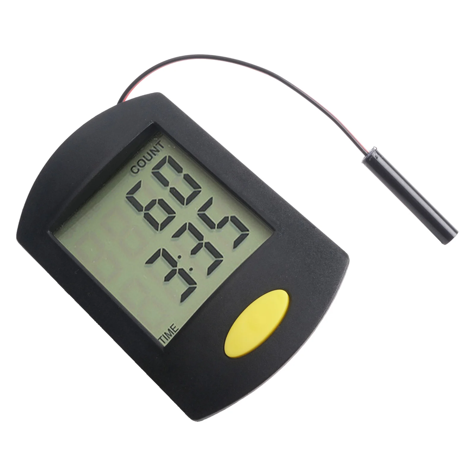 LCD Display Speedometer Replacement Part for Exercise Bike Monitor Measures Time Distance Calories and Total Reps