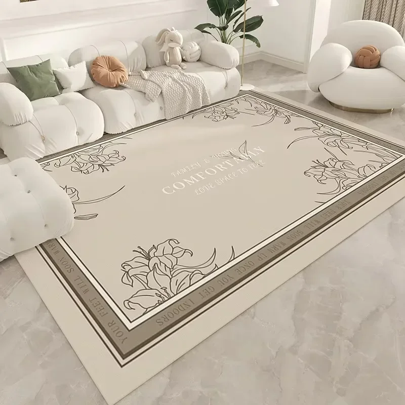 New Chinese Art Large Area Living Room Carpet Comfortable Refreshing Bedroom Rug Modern Home Decoration Aesthetic Ковер Alfombra