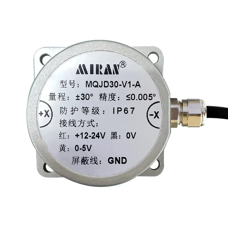 2026 MIRAN MQJD30 Single Axis Inclinometer Tilt Sensor VoltageTitle Angle Sensor/ Inclinomet