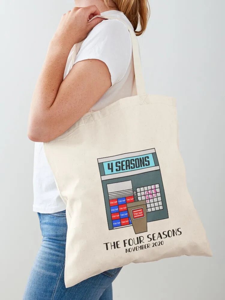 

The Four Seasons Tote Bag reusable grocery bags Fabric bag Shopper tote bag