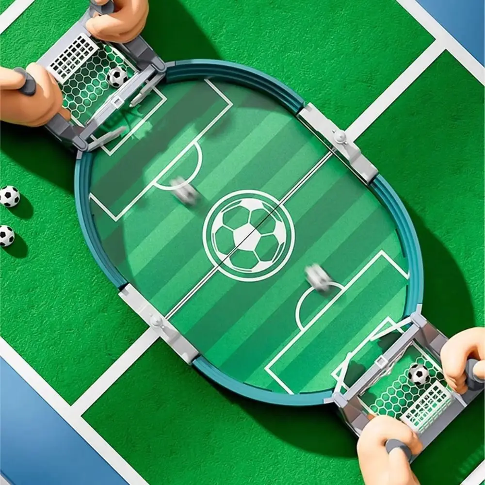 Tipo di espulsione Calcio da tavolo Gioco da tavolo Competitivo 2 palline Giocattoli da calcio da tavolo Innovazione Punteggio Mini giocattoli da calcio da tavolo