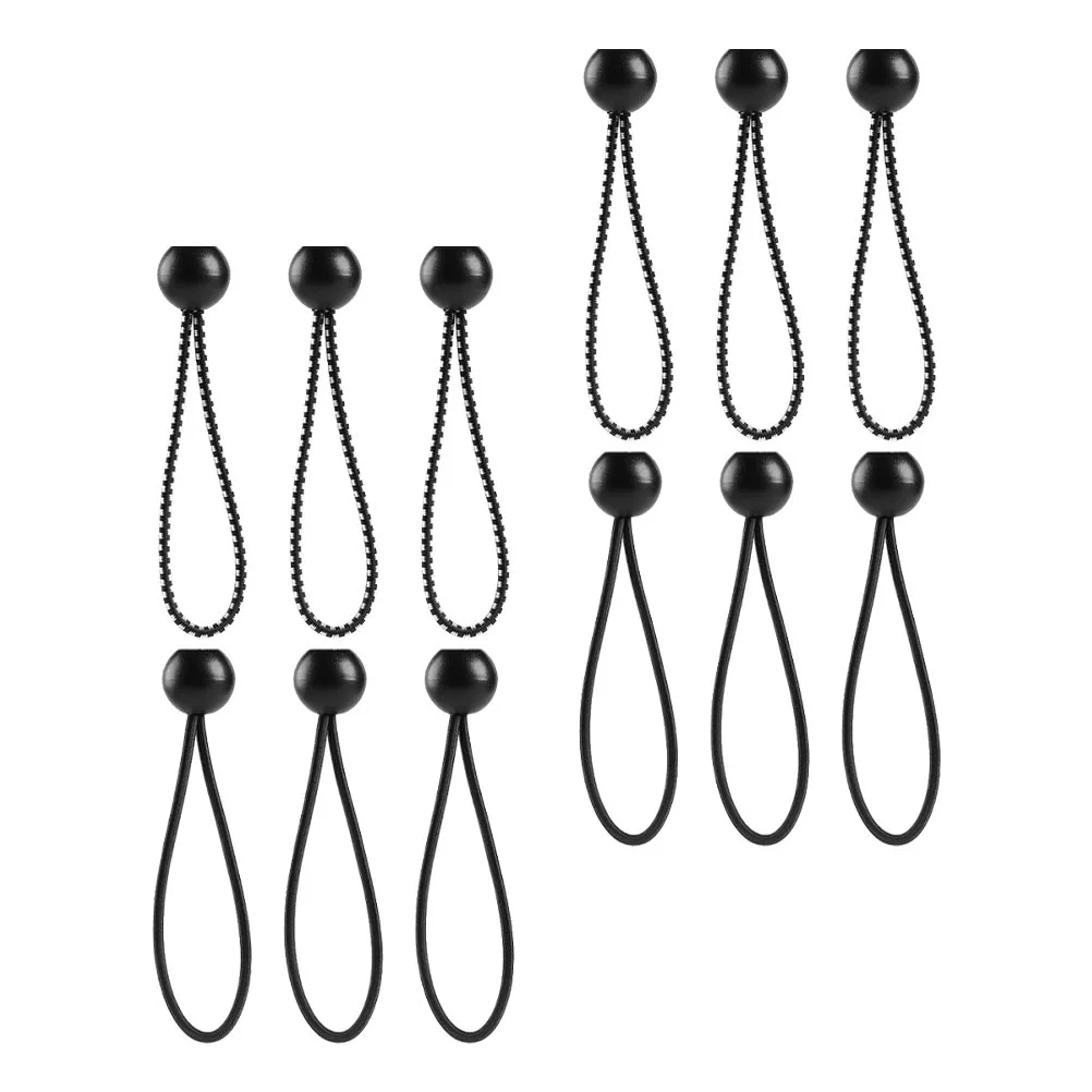 

12Pcs Heavy Duty Ball Clips Outdoor Tent Fixing Elastic Rope Binding String for Camping Outdoor Camping Rope Fixing Ropes