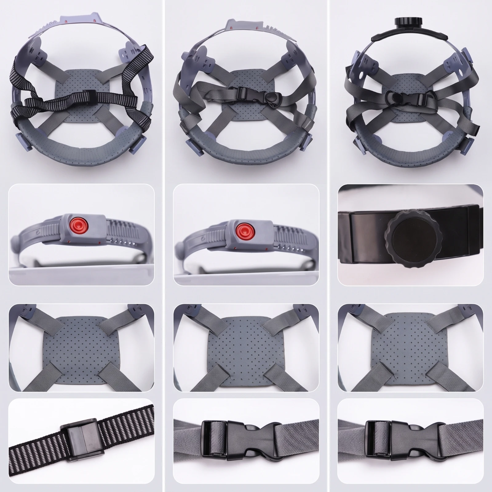 Helmet Inner Liner with Cushion Comfortable Support System Liner Hard Hat Support System Breathable Padding Set Padded