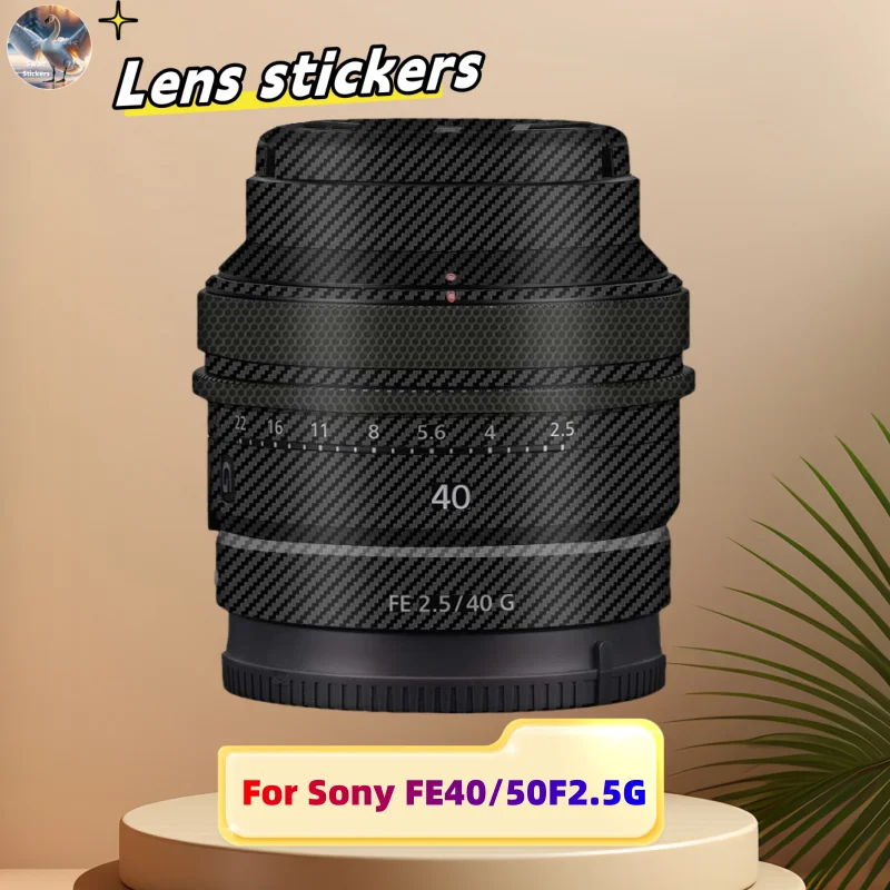 

Для Sony FE40/50F2.5G наклейки на объектив, износостойкая защитная пленка с точным вырезом, кожа «сделай сам»