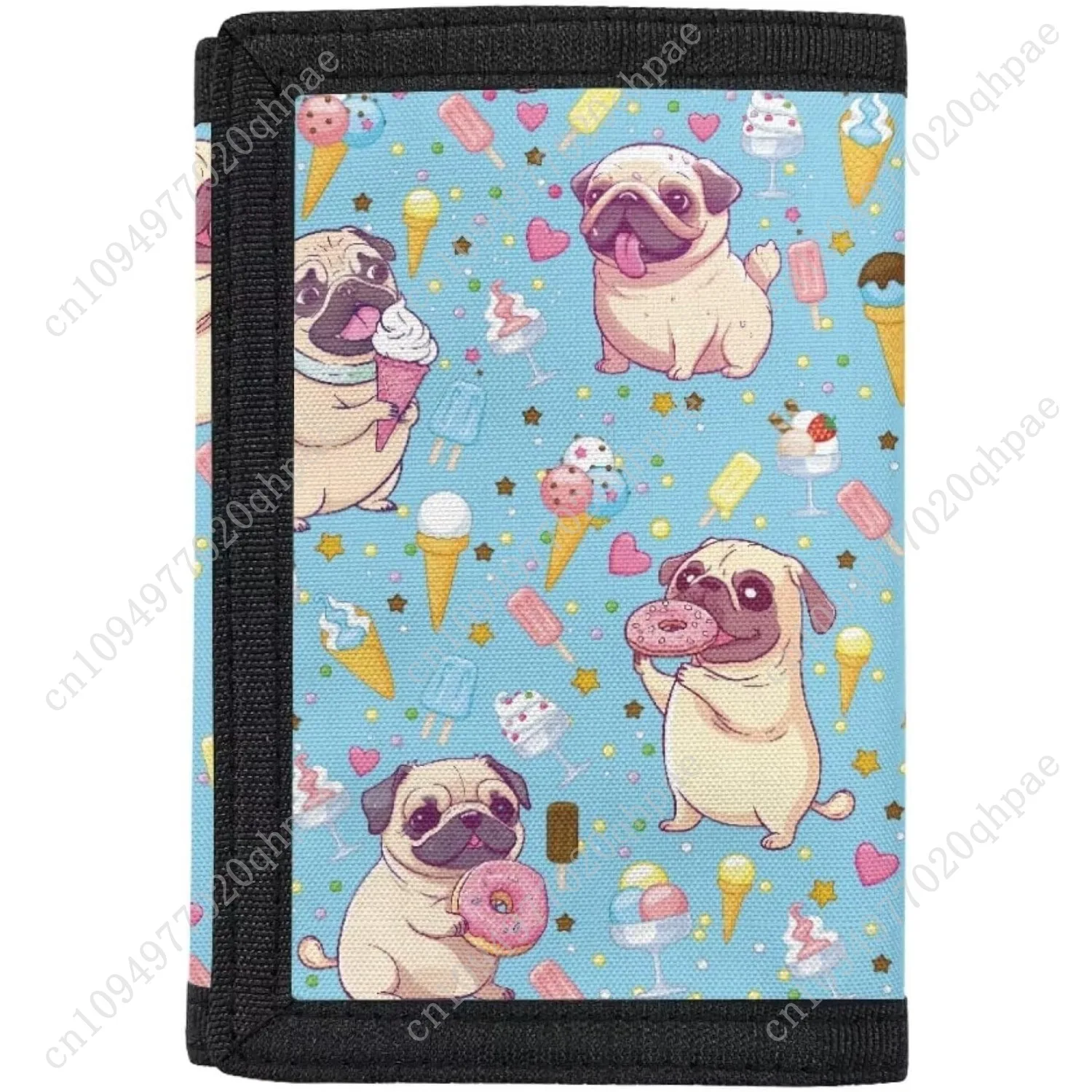 INSTANTARTS Child Wallet Golden Fire Basketball Trifold Wallets Coin Purse for Tollder Kids Boys Flame Ball Moneybag Organizer f