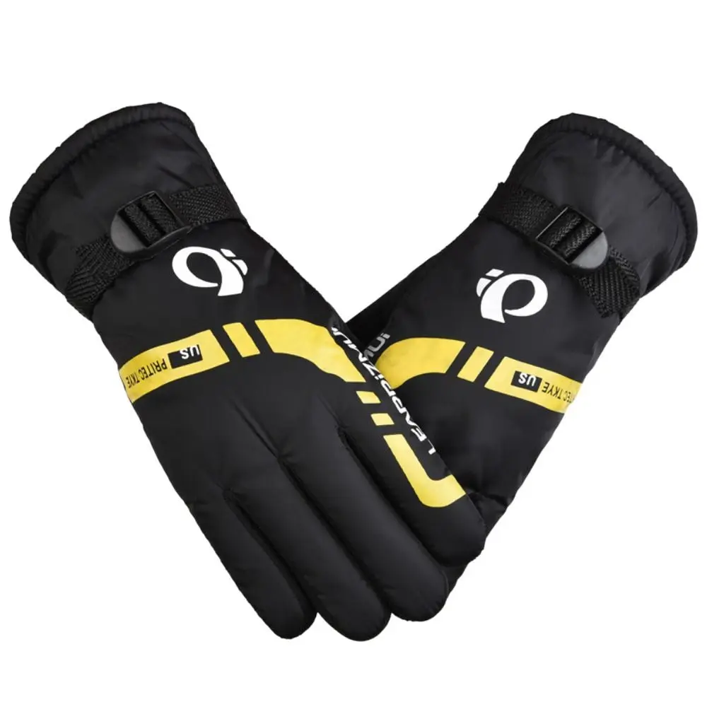 

Перчатки для верховой езды, толстые кожаные перчатки из искусственной кожи, варежки с сенсорным экраном и полным пальцем, женские варежки