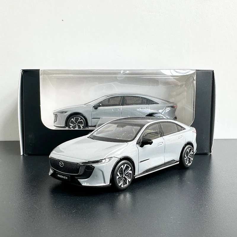1:43 Mazda EZ6 EZ-6 Auto in lega Fonde sotto pressione e veicoli giocattolo Modello di auto Modello in scala in miniatura per bambini