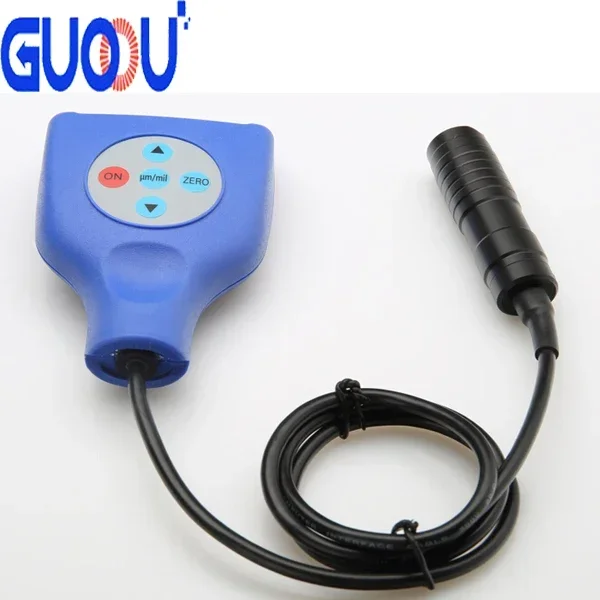 0~2000um dry film thickness gauge Magnetics Chrome Digital Coating Thickness Tester Meter