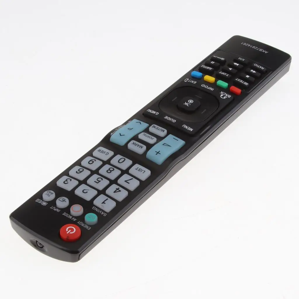 Universal LCD LED TV ABS Remote Controller Compact Black Replacement for LG AKB72914261 AKB72914003 Smart HDTV Far Transmitting