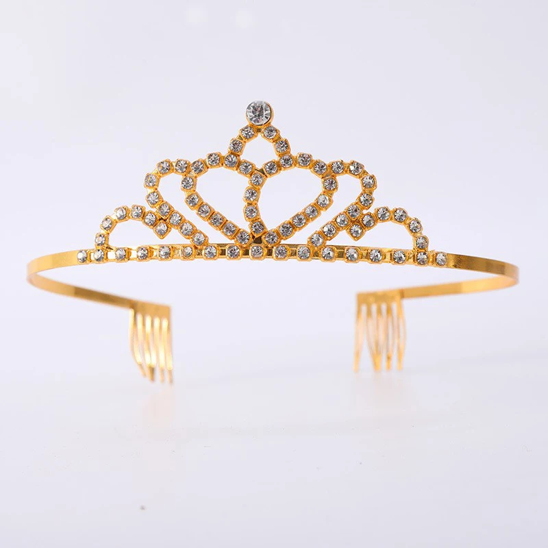 Bridal Crystal Tiaras and Crown Headbands Kids Girls Bridal Prom Crown Party Wedding Accessories Hair Accessories