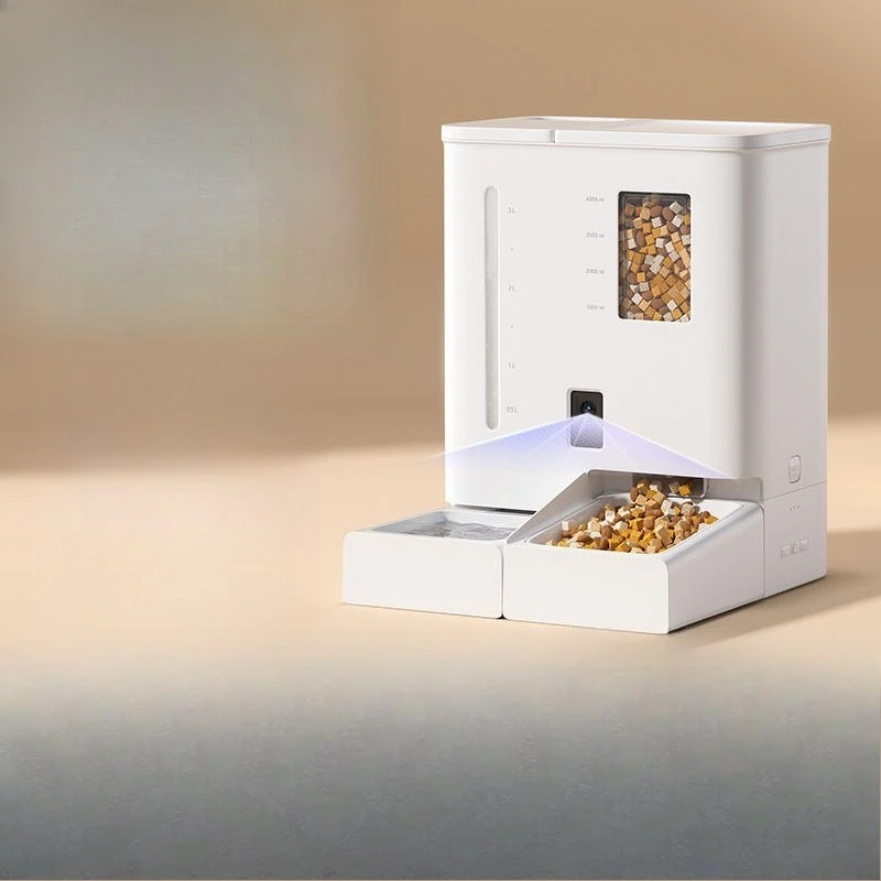 Automatic feeder, cat feeding and water feeding all-in-one machine, pet smart drinking water two-in-one automatic feeding
