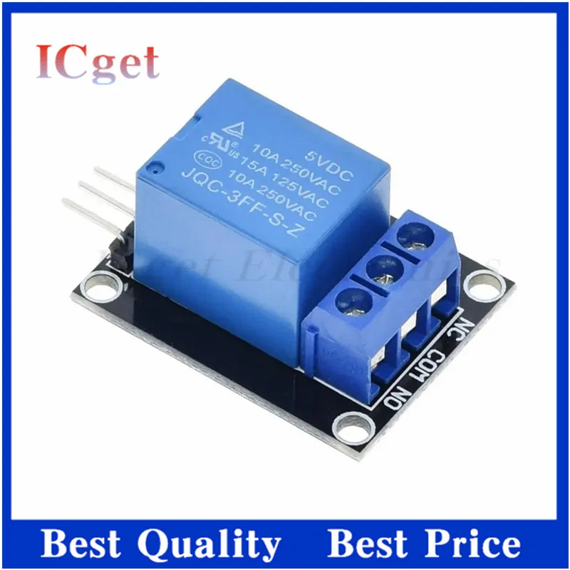 5PCS KY-019 5V One 1 Channel Relay Module Board Shield For PIC AVR DSP ARM For Arduino Relay