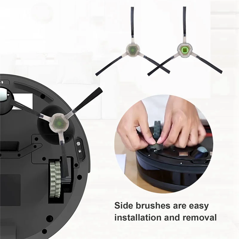 人気の 8 個 OKP K7 / K8 / L3 / Lefant M201 / T800 / U180 / M501-B / F1 / T700 / M520/M571/M301 サイドブラシスペアパーツ