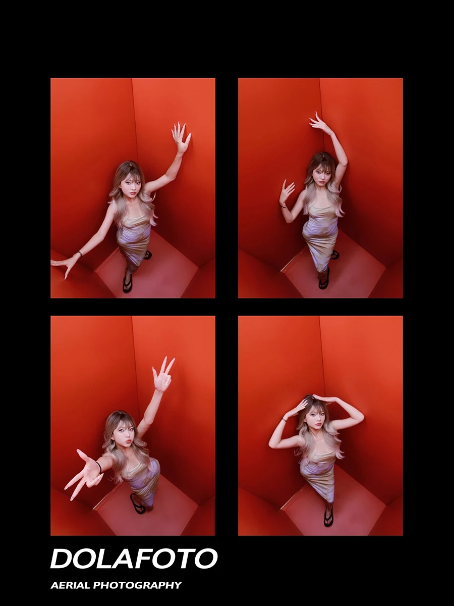 آلة الملصقات الكورية ذات الرأس الكبير الكل في واحد، التصوير العلوي الجديد رأسًا على عقب للتسوق المنزلي #3