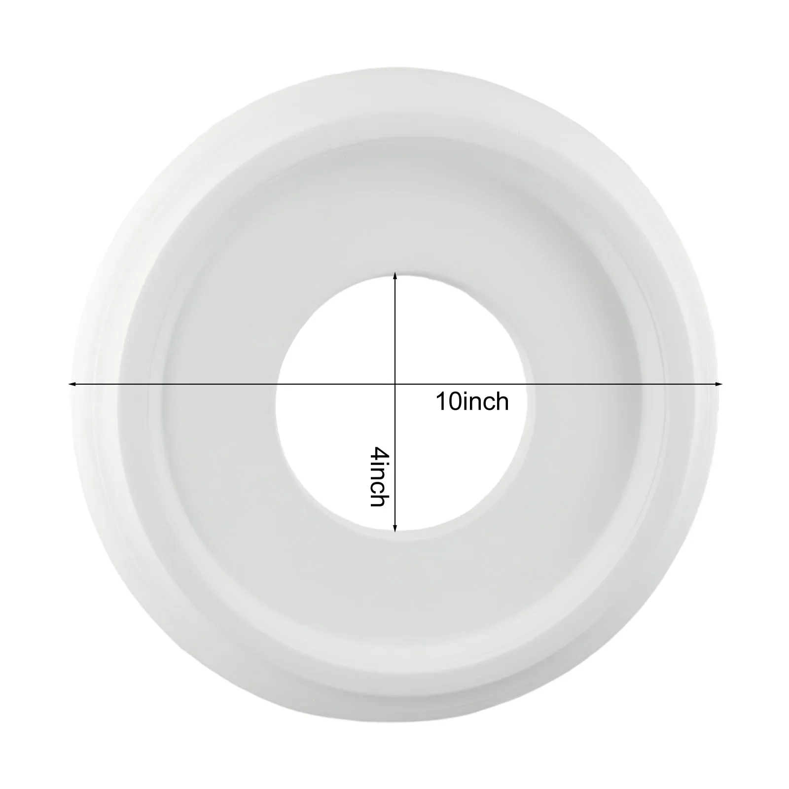 1pcs PU Ceiling Medallion Decorative Ceiling Fan Medallion Round Home Lighting Ceiling Medallion Ring For Light Fixtures