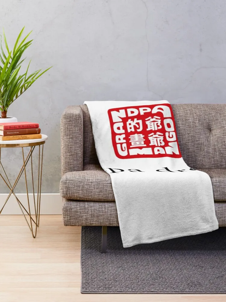 Stephanie Soo Merch Grandpa Drew This Throw Blanket Blankets Sofas Of Decoration Thin Blankets