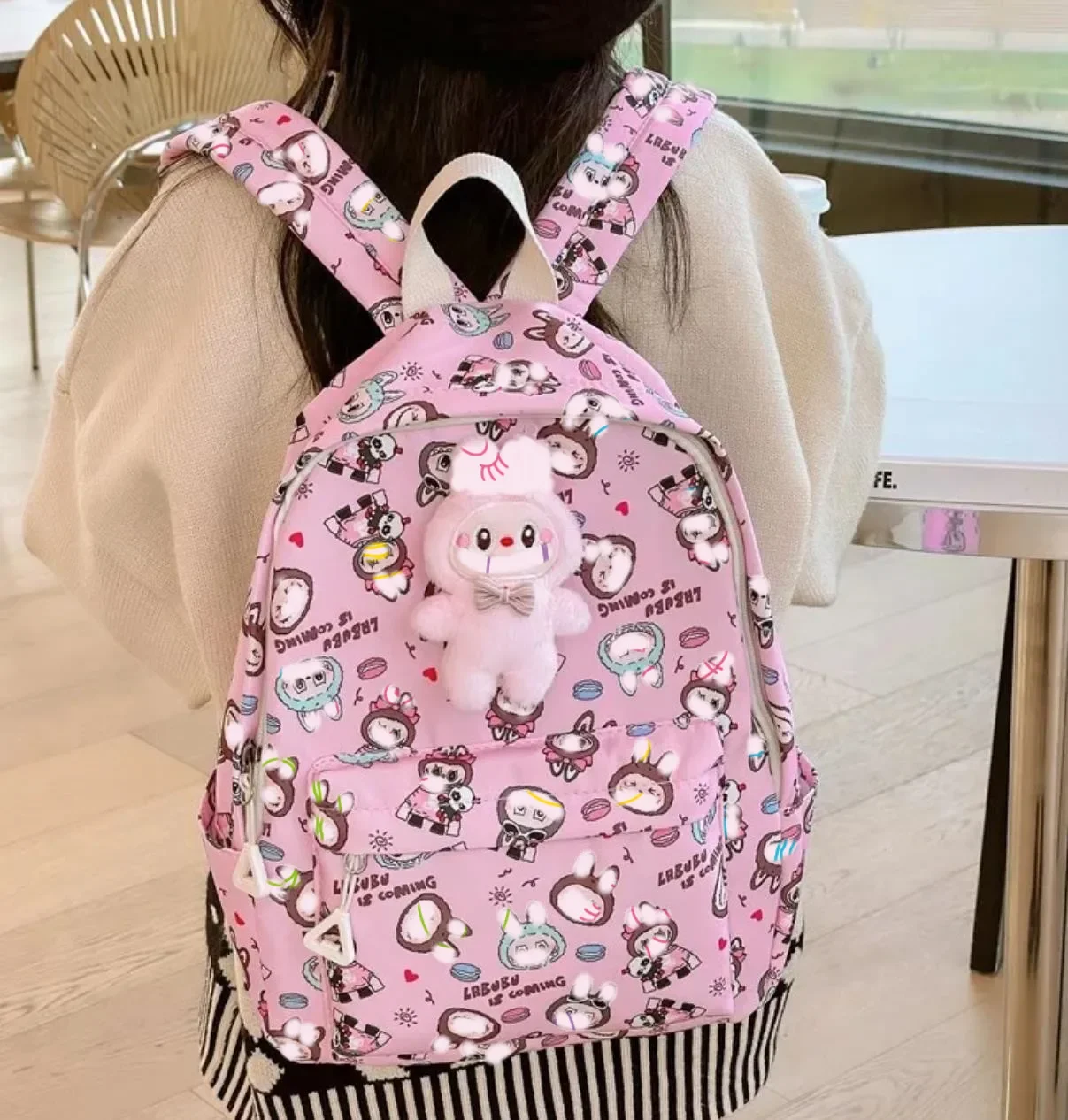 

miniso Kindergarten Backpack handbag Girl Cute cartoon Fashion Children's Schoolbag for 12labu