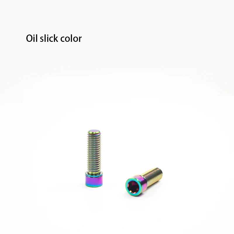 M Driven m8 x 25mm Ultra-light titanium alloy bolts for bmx stem bmx bike weight-reduction screws bmx handlebar stem bolts