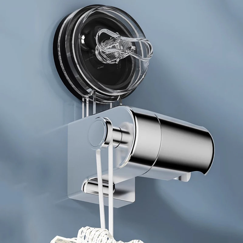 

Держатель насадки для душа, прочная вакуумная присоска для ванной комнаты, настенный держатель, регулируемый кронштейн для насадки для душа, аксессуары для ванной комнаты