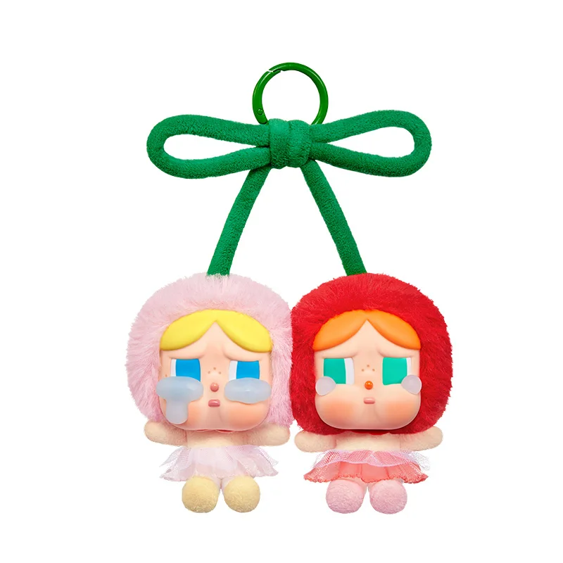 

Crybaby Crying For Love Series Vinyl Face Doll Hanging Card Kawaii Love You Cherry Decor Bag Pendants Decoration Ornaments