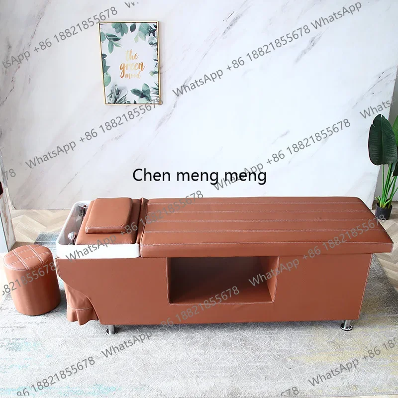 

ze5556Hair salon shampoo bed special water heater vertical shampoo basin