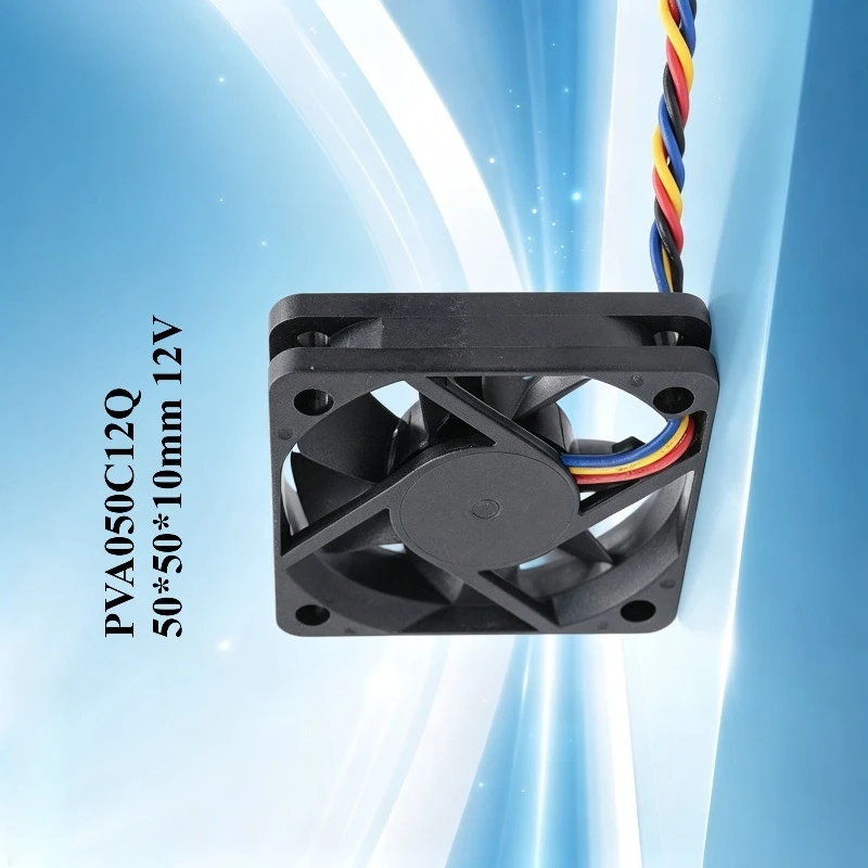 Hydraulic Silent Cooling Fan For Foxconn PVA050C12Q 5010 5CM 12V 0.24A 4‑PWM