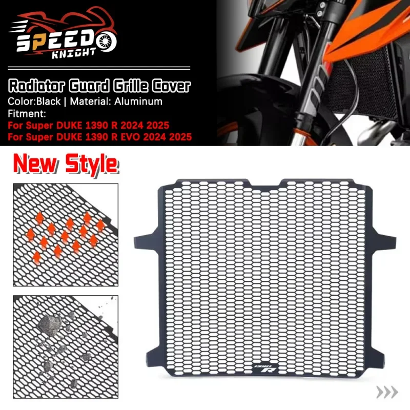 

Motorcycle Accessory Radiator Guard Grille Cover Protector Protective Grill For 1390 Super DUKE R EV0
