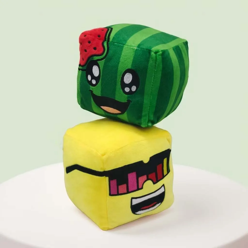  Sunny And Melon Plush Toy Cartoon Anime Cute Dolls Stuffed Soft Toy Special Birthday Gift For Kids Adults and Room Decor