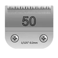 Pet Dog Grooming Clipper Ceramic Blade,Compatible with Andis Size 50 Cut Length 1/125\