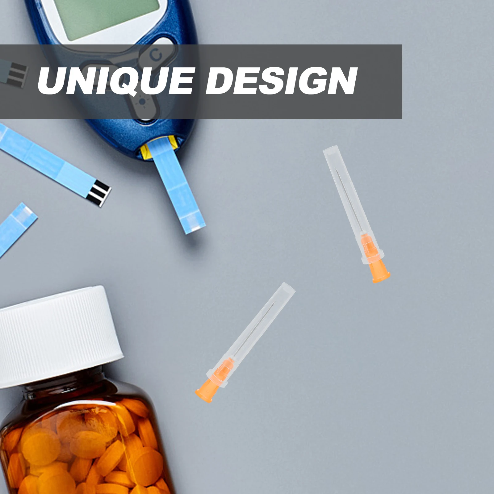 

100Pcs Dispensing Needle Injection Syringe Tip 25G 1 Inch Laboratory Needle Accessories for Accurate Use 25 Gauge Needles 1 Inch