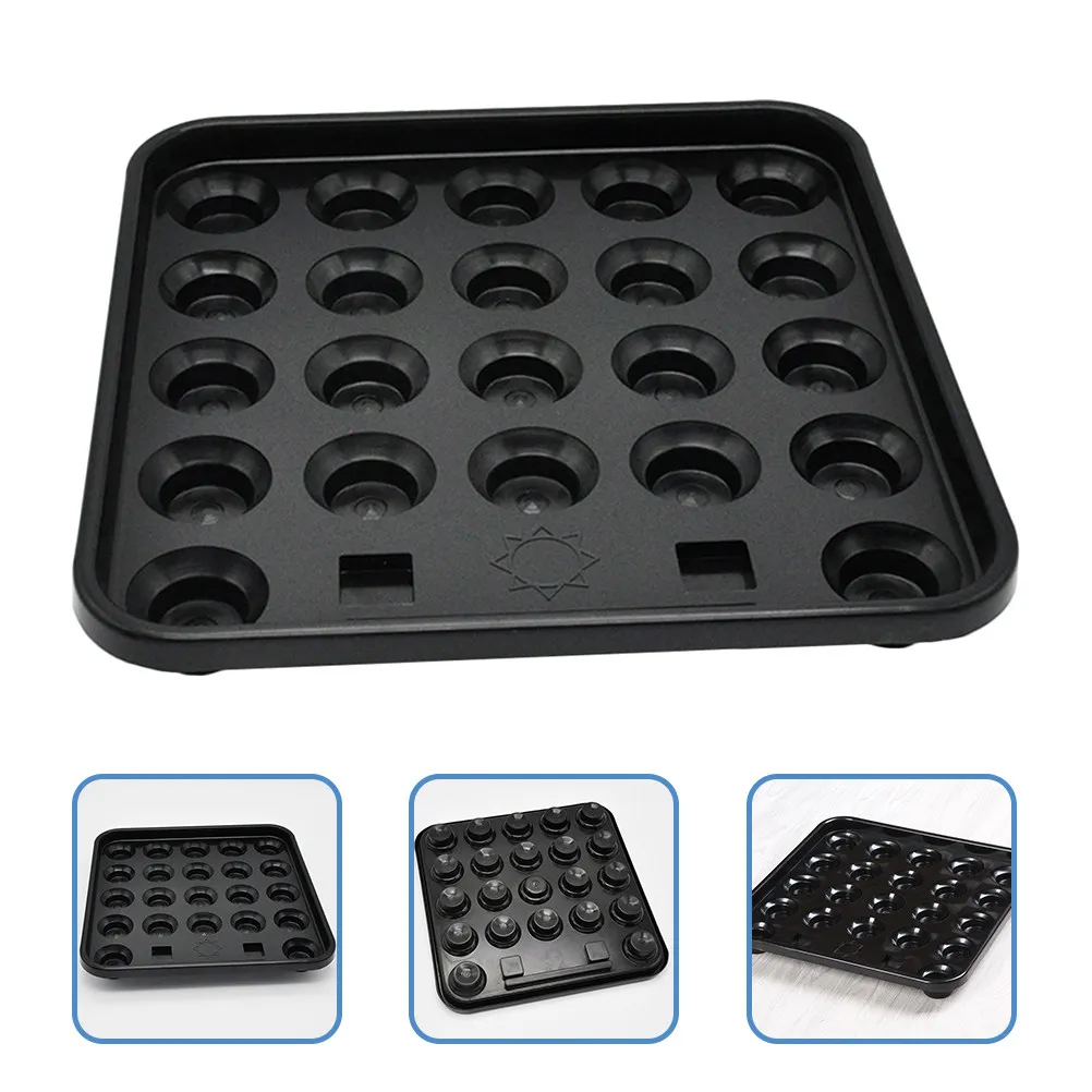 

Подставка для 22 шаров из высококачественного пластика, органайзер для хранения бильярдных шаров, держатель для аксессуаров для настольных игр, для снукера