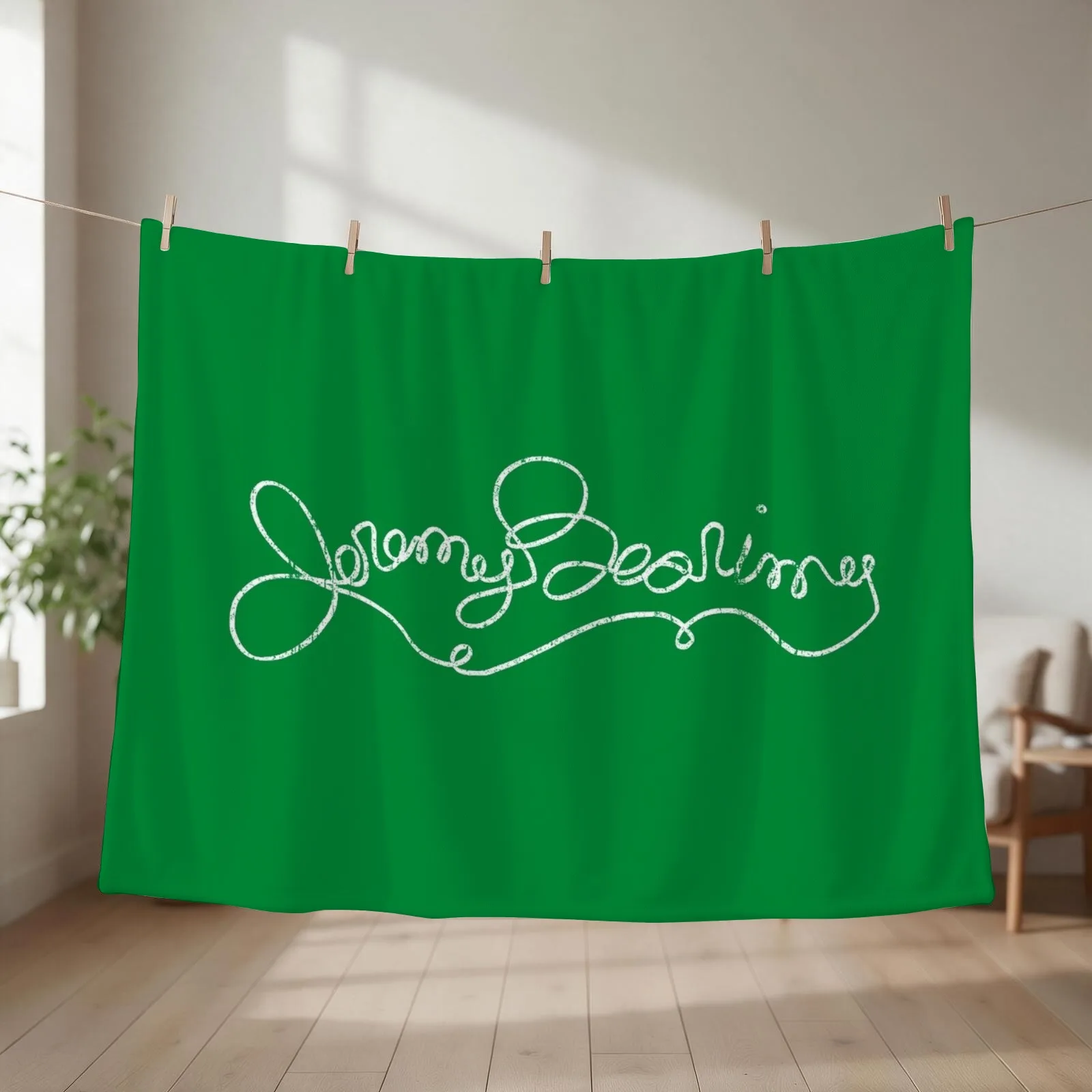 Jeremy Bearimy Throw Blanket couch cozy soft plush fuzzy picnic outdoor blanket