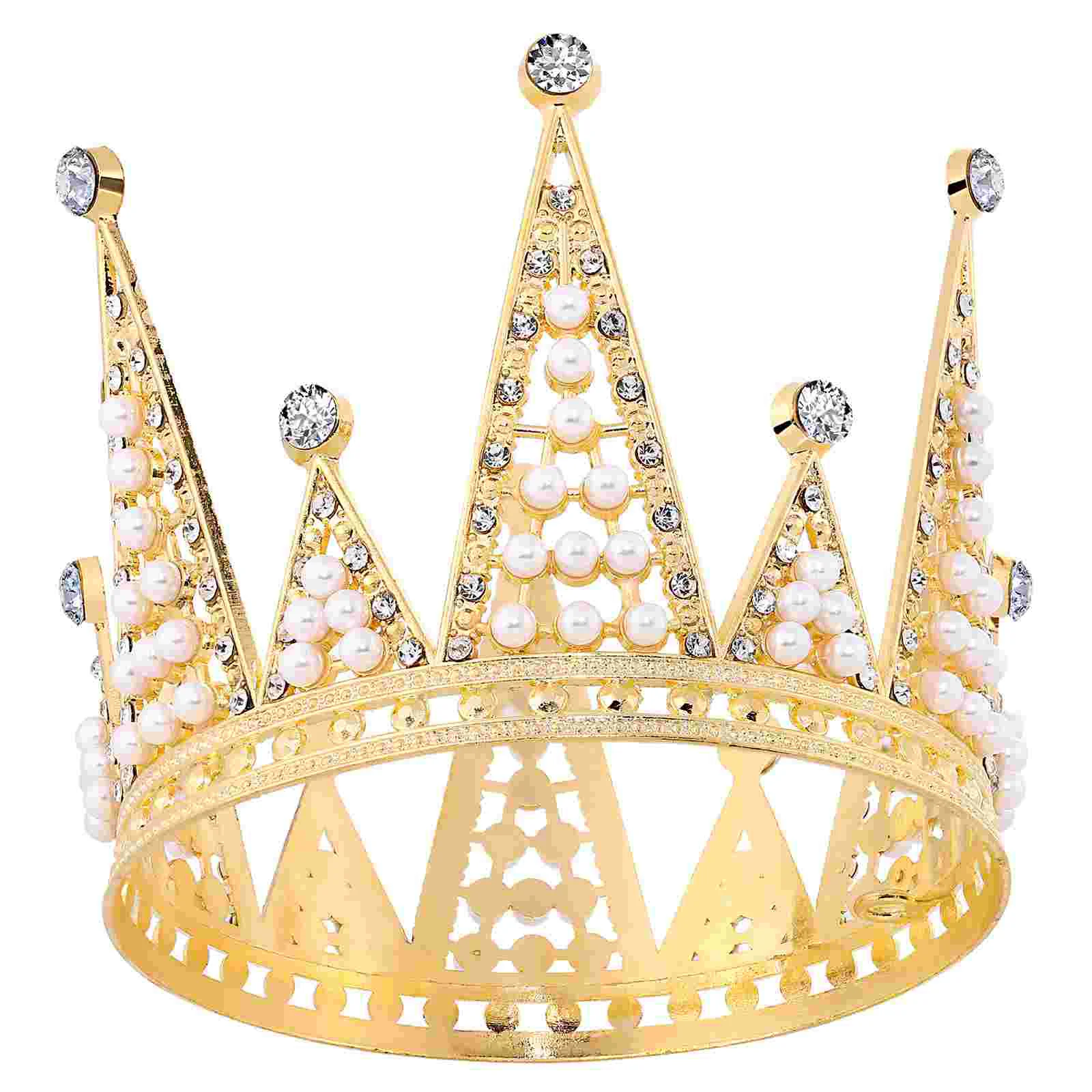 

Baking Cake Adornments Crown Decor Wedding Ornaments Princess Decorations Cakes Costume Accessories Birthday Supplies