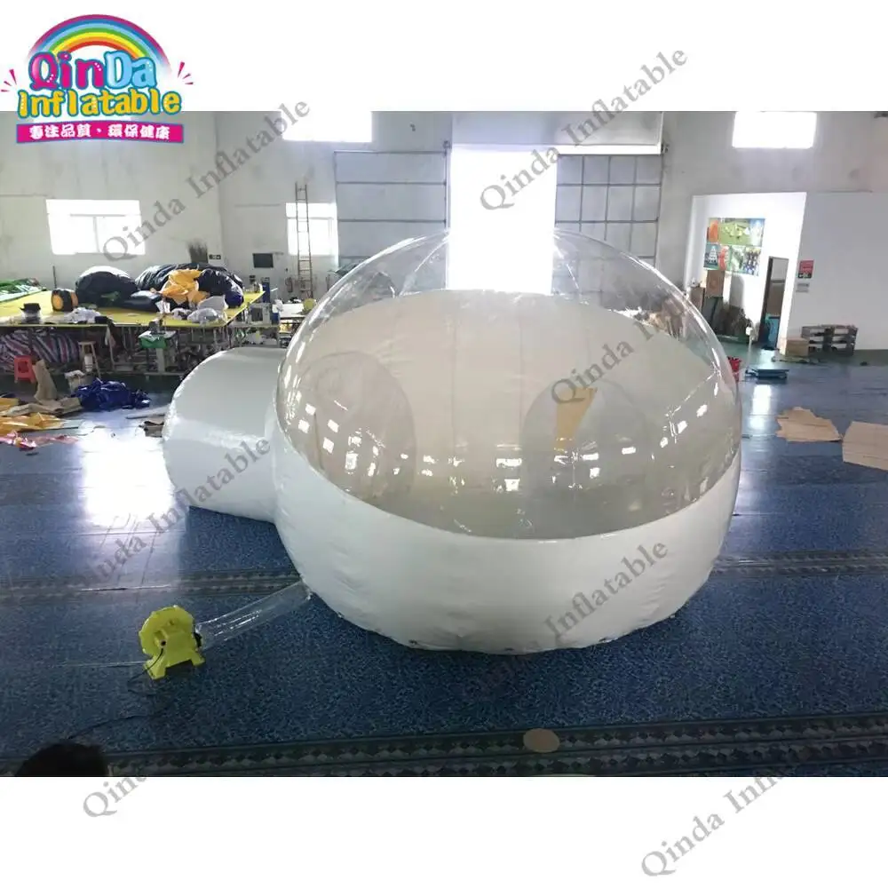 Outdoor Giant Clear Inflatable Air Dome Tents Bubble Inflatable Yurt Tent For Camping
