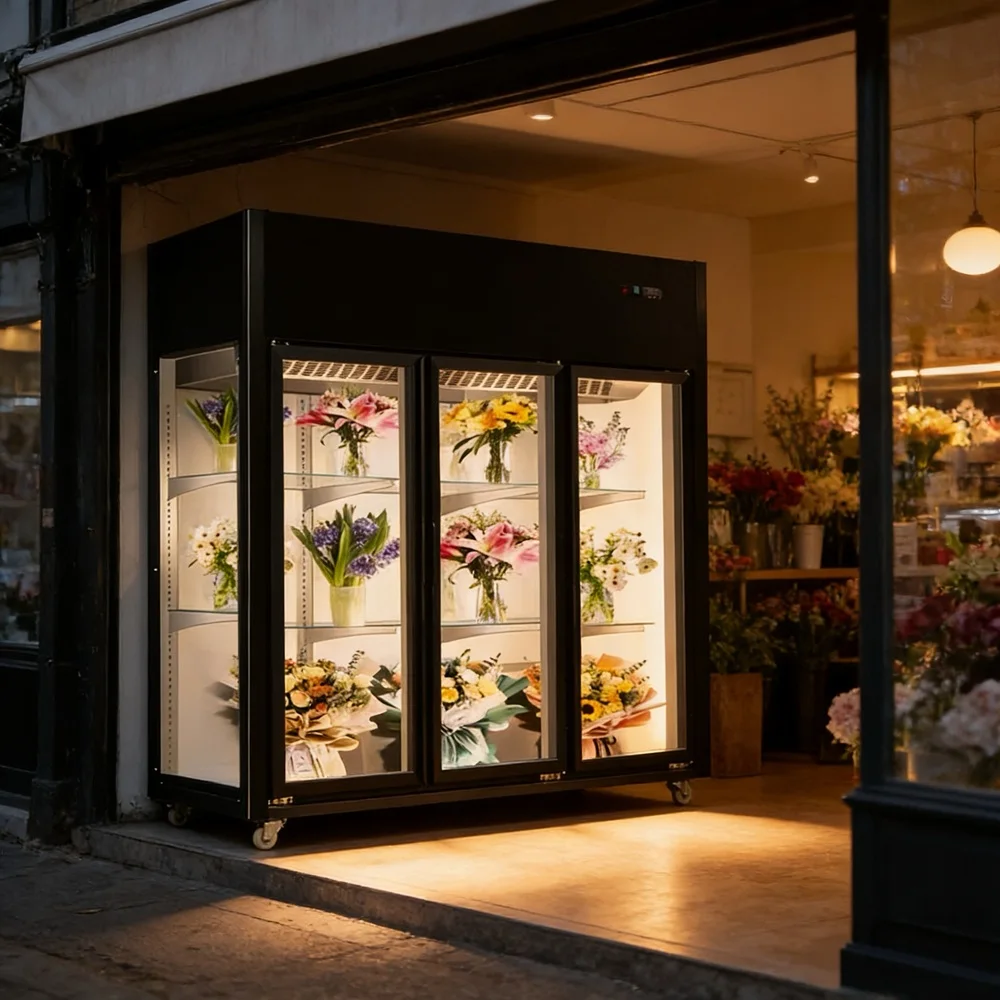 

Холодильная витрина для цветов, автомат по продаже цветов, холодильник для цветов, охладитель для цветов