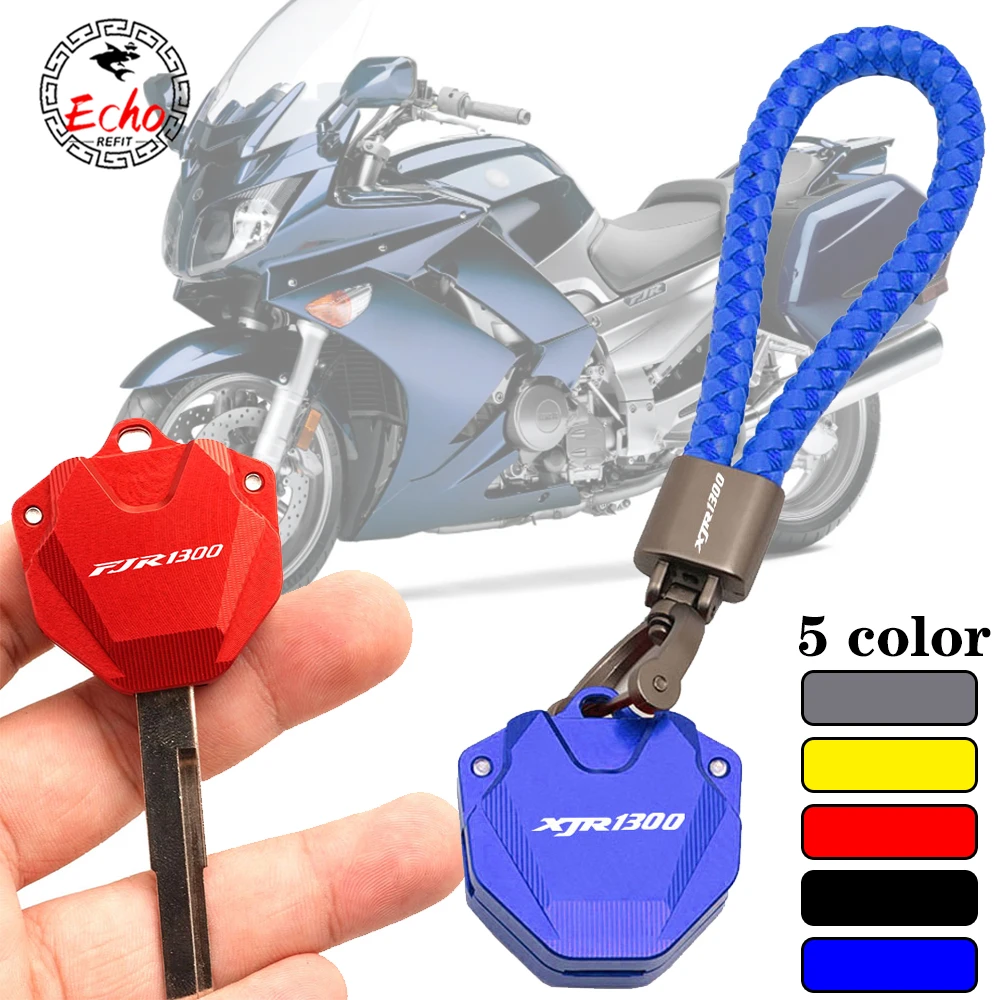 For YAMAHA FJR1300 XJR1300 FJR 1300 FJR 1300 2011-2023 2022 Motorcycle CNC Key Cover Case Shell Keychain Keyring Key Chain Holde
