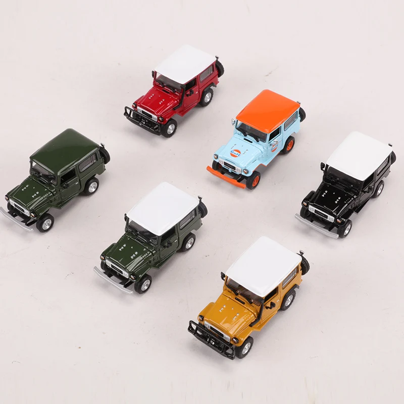 Hobby Fans 1:64 LAND CRUISER FJ40 modelo de coche fundido a presión