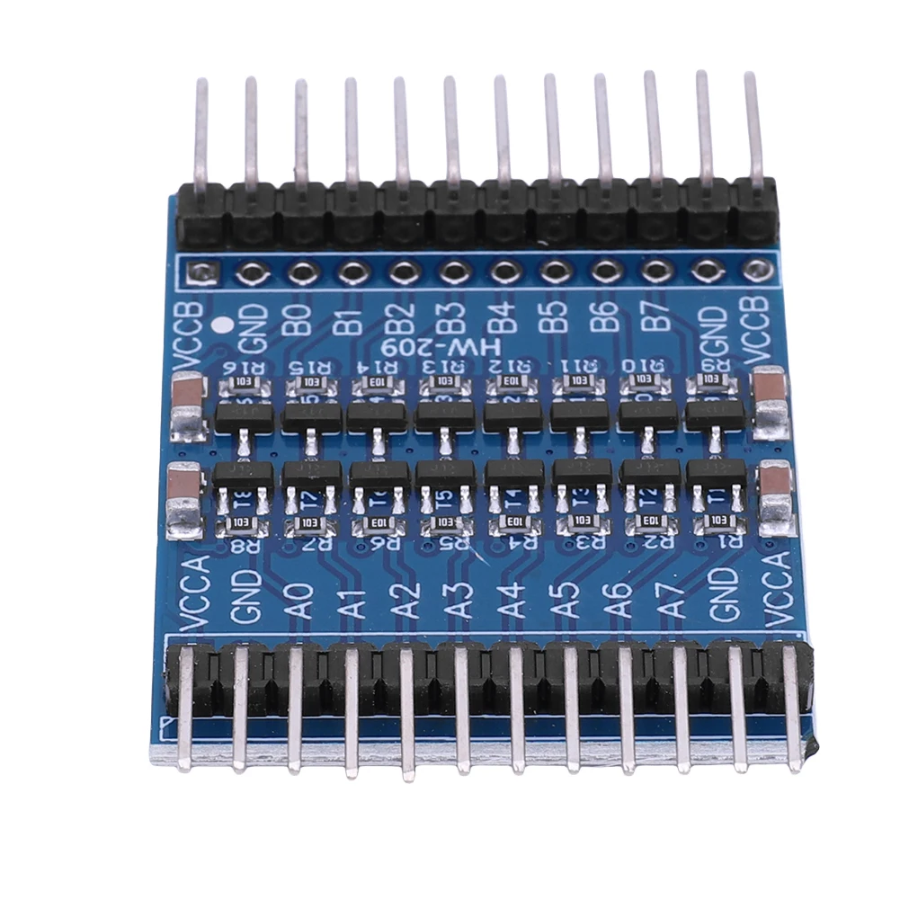 Módulo de placa bidirecional de 8 canais 5v/3.3v conversor de nível io conversor mútuo bidirecional iic uart spi ttl para arduino