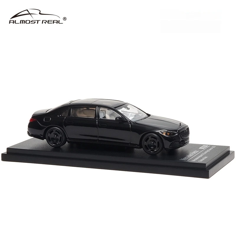 Nieuwe Bijna Echte Auto Model 1/64 Mercedes Maybach S Klasse Auto Model Legering Simulatie Auto Diecast Ornament Custom Jongen Speelgoed Gift