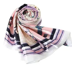 Silver Fabric Wireless Emission Radiation Protection Shielding Scarf for Women