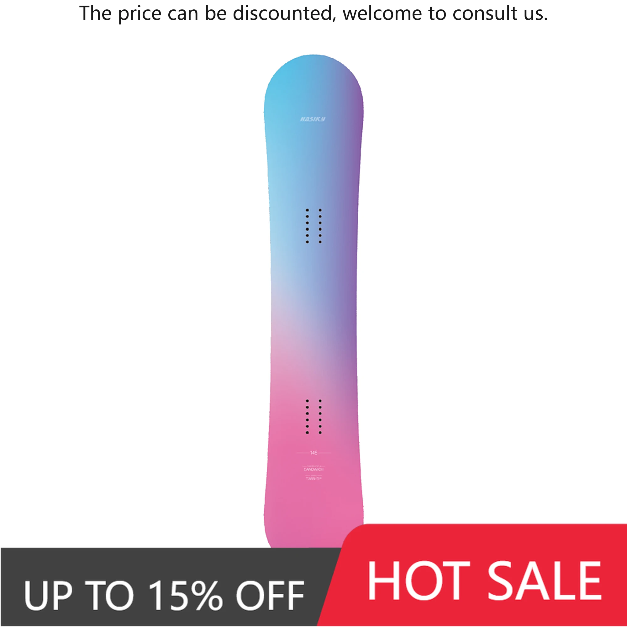 

Hasiky Customized Twin Tip Snowboards