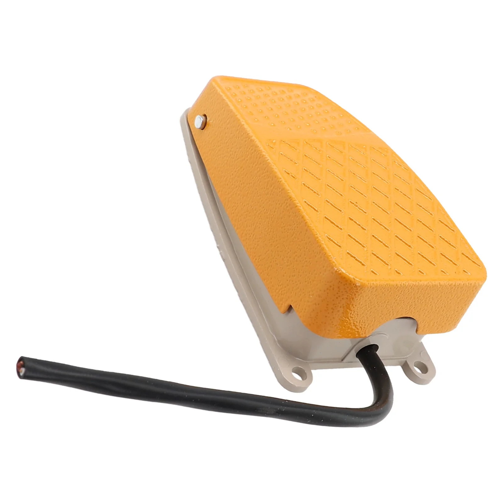 Electric Pedal Foot Switch Portable Practical SPDT Single Pole Double Thro Welding 1 PC 10A 15cm Aluminum Momentary