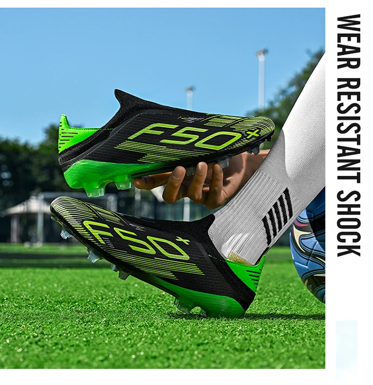 Neue Herren-Fußballschuhe Rutschfeste Sneakers Trainingsschuhe Bestseller Fußballstiefel Leichte Hochwertige Rasenplatzschuhe Mittelhohe Outdoor-Schuhe – Detail 11