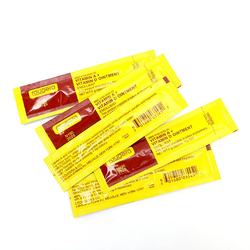 100pcs Tattoo Aftercare Cream A&D Fougera Vitamin Ointment Anti Scar Permanent Makeup Repair Gel For Body Art Microblad Supplies